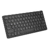 New Design Slim portable wireless round Button keyboard with lithium battery for ipad Dual Mode Single Keyboard