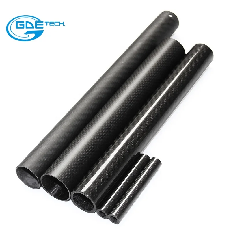 7mm 8mm 9mm 10mm 12mm Carbon Fiber Tubes / Carbon Fiber Torque Tube