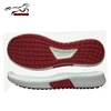 Elegant appearance double color eva sole design running shoes sole