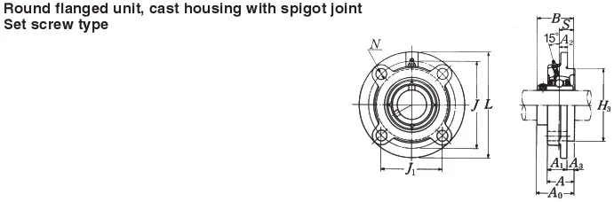 bearing unit drawing