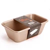 Kitchen fashional 1lb bread baking pan non-stick carbon steel small Loaf Pan