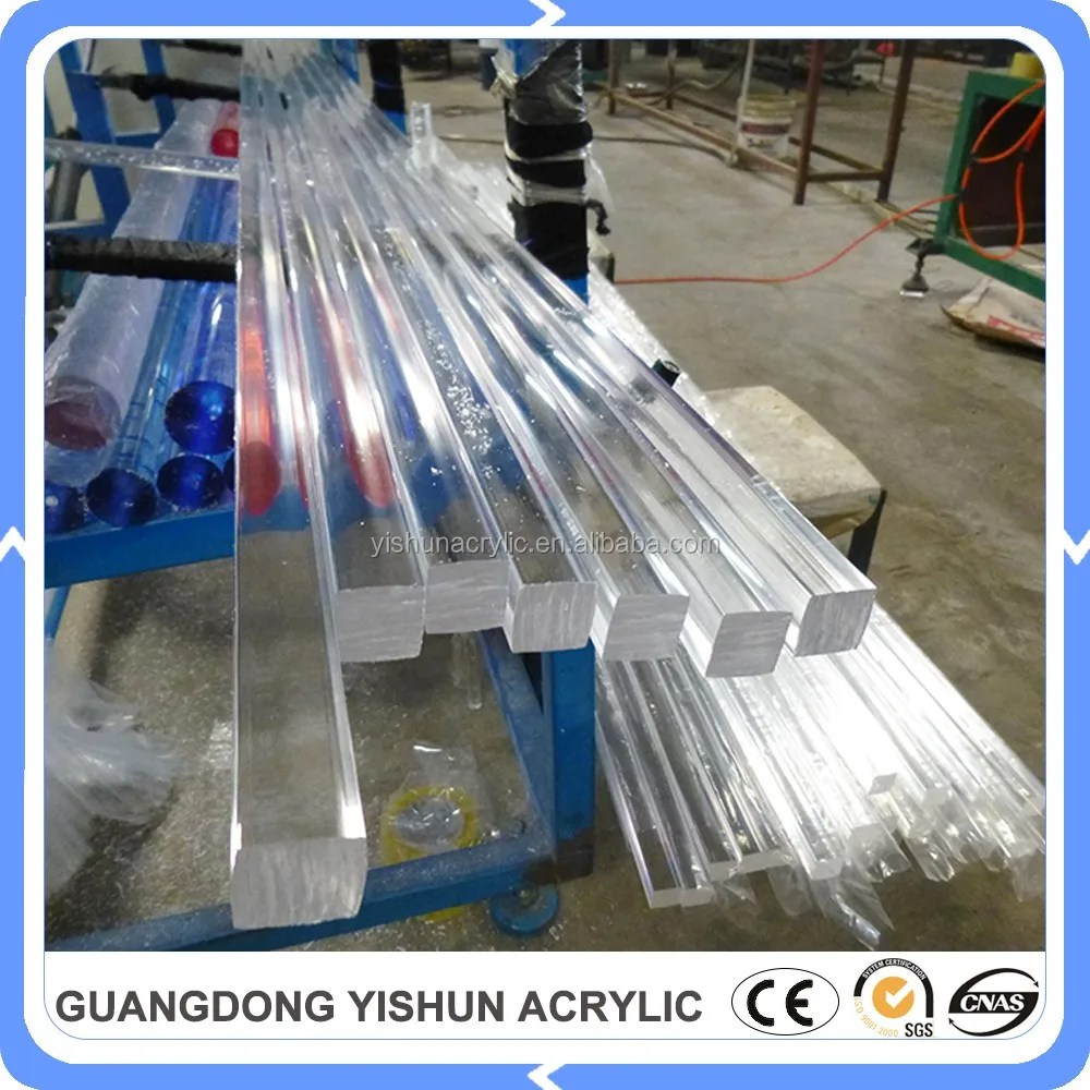 Clear Acrylic Triangle Rod/clear Plexiglass Triangle Rod/clear Perspex