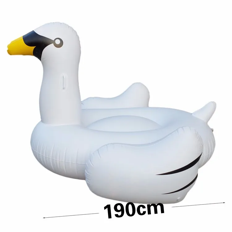 swan blow up pool toy