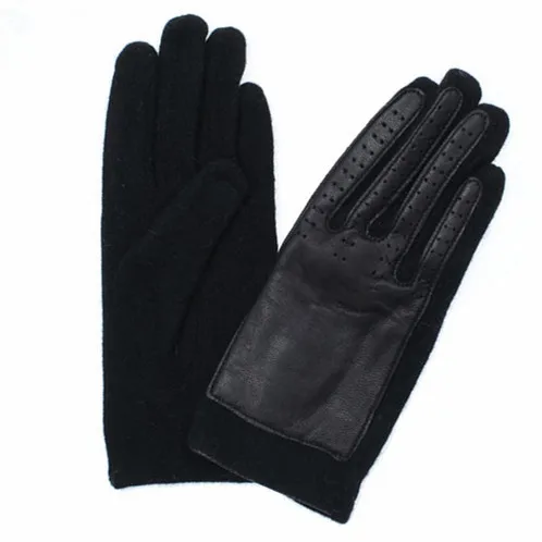 Women sweet warm woolen gloves fashion wool gloves