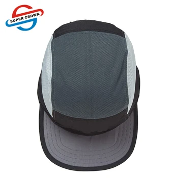 Soft Flat Brim Mesh Running Sports Cap Hat,Custom Logo 7 Panel Dad ...