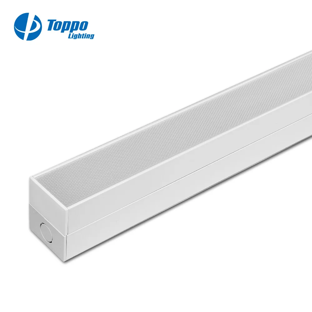Low glare AC100-277V 19< UGR<22 Gentle Linear retrofit kits Aluminum and PC cover Tri-color and 1-10v Dimming function