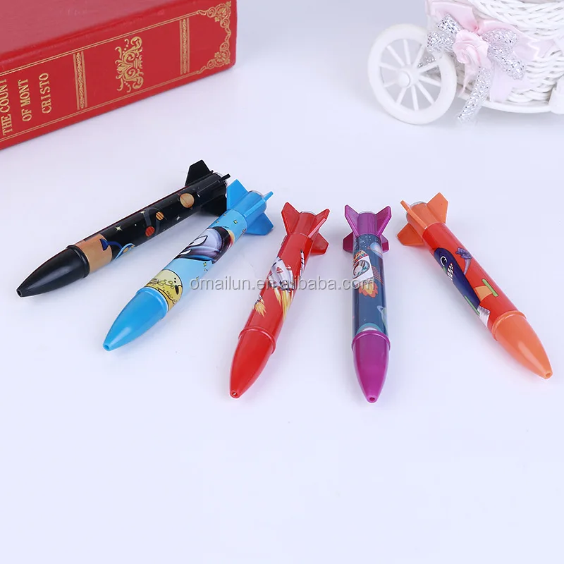 rocket shaped pen