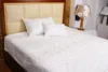 wholesale 100% Cotton Percale White Embroidery Hotel Bedding Sets