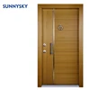 front design teak exterior carved solid pine jack design wooden door