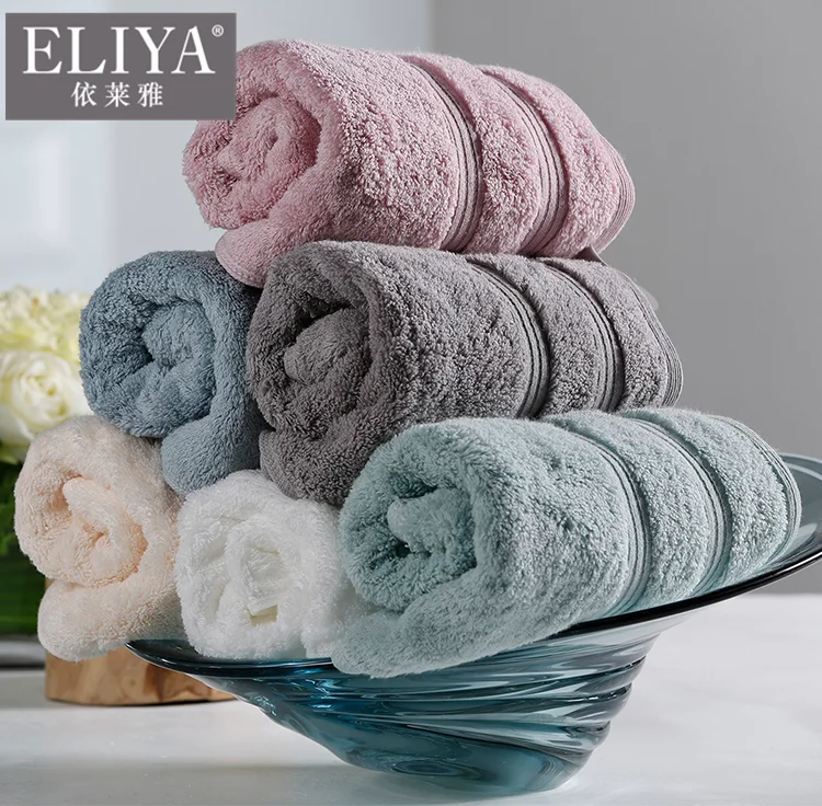 Luxury hotel bath and spa turkish towels and hotel 100% cotton face towel luxury hilton hotel