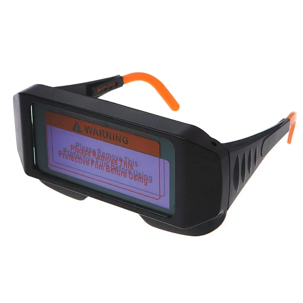 Baoblaze 2X Solar Auto Darkening Welding Goggles Helmet Mask Tig Mig Grinding Shield