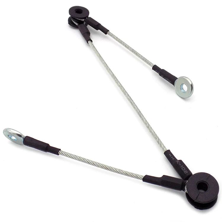 3.2mm Pa Coated Galvanized Massage Table Cable With Terminals Buy Galvanized Massage Cable