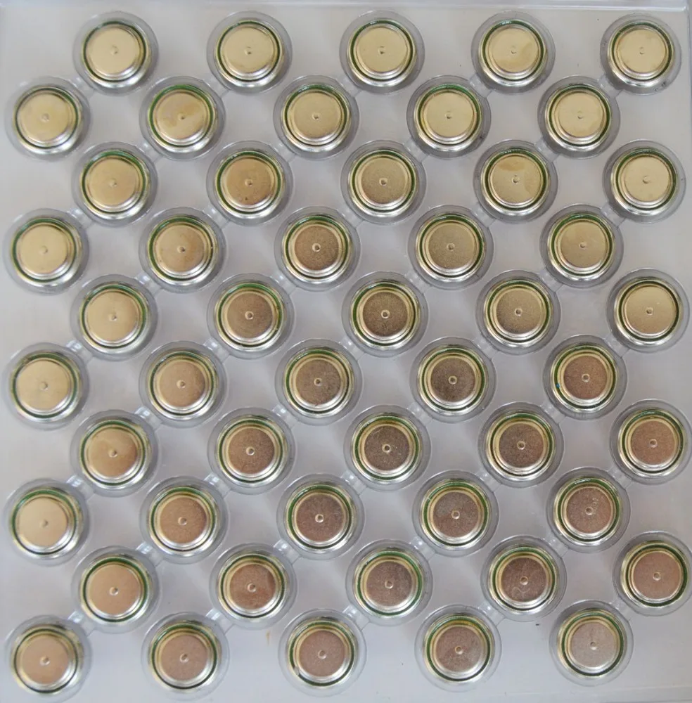 1.5v Free Mercury Button Cell Ag131.5v Lr44 Alkaline Batteries Buy