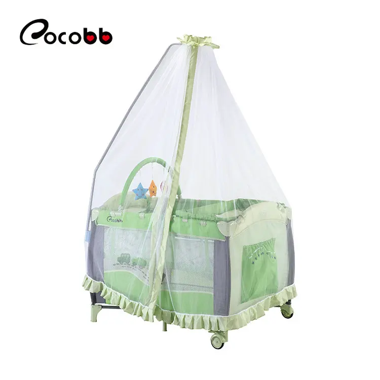 playard with mosquito net