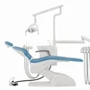 CE and ISO approved hot sale dental unit,dental chair with LED light sensor light
