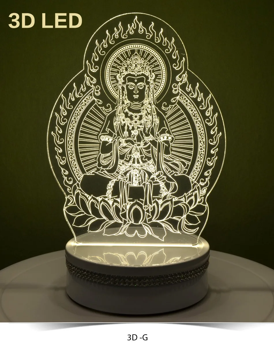 3d lampada lampada da tavolo lampada da tavolo usb luce acrilico ...