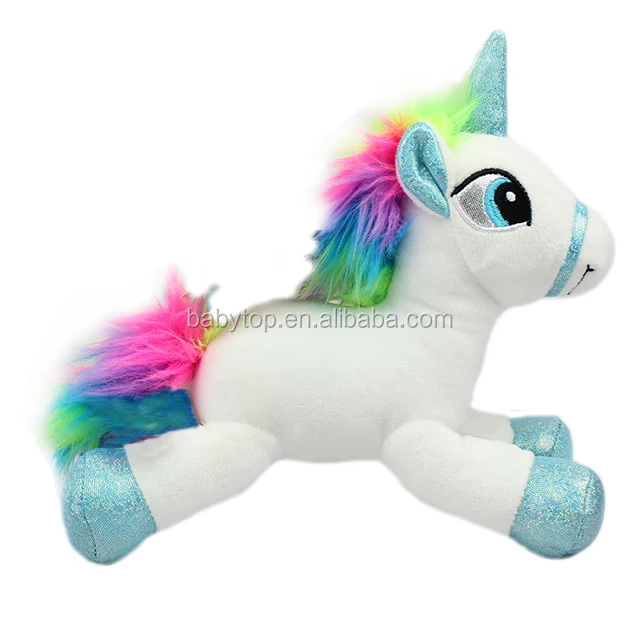 sleeping unicorn soft toy