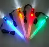 LED Glow Stick Whistle Flashing Whistle With Flashlight for Party Festival
