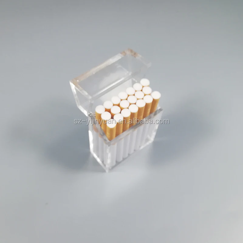 アクリルシガレットケース環境にやさしいアクリルシガレット