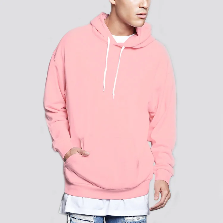 hoodie rosa hombre