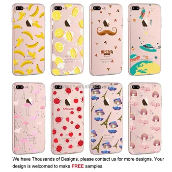 iphone 8 transparent case with design iphone 8 transparent case with design