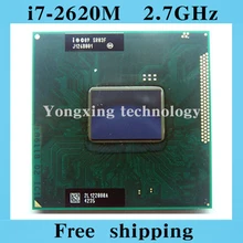 Core i7 2620M 2.7GHz 4M Dual eight threads SR03F 2620 Notebook processors Laptop CPU PGA 988 pin Socket G2