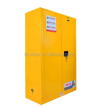 45gal Fireproof Flammable Chemical Storage Cabinet For Industry