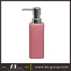 BX group pink triangle shape foam soap dispenser ceramic kitchen sink dispenser
