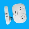 Surge adapter, USB power Adapter, power plugs sockets with 2.4 A USB wif plug socket tuya chips