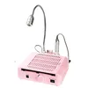 3in1 Specialist Salon Nail Bench Machine 35000 rpm Drill Nail with LED Desk Lamp Dust Collector