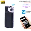 Wireless cctv ip security lighter shape camera battery 50mins mini lighter camera wifi hidden