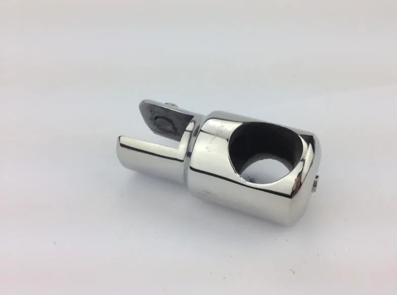 Vertical Support Bar Brackets For 3/8" To 1/2" Glass Buy Chrome Glass