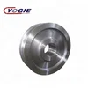 surface harden crane driven cast steel rail wheel