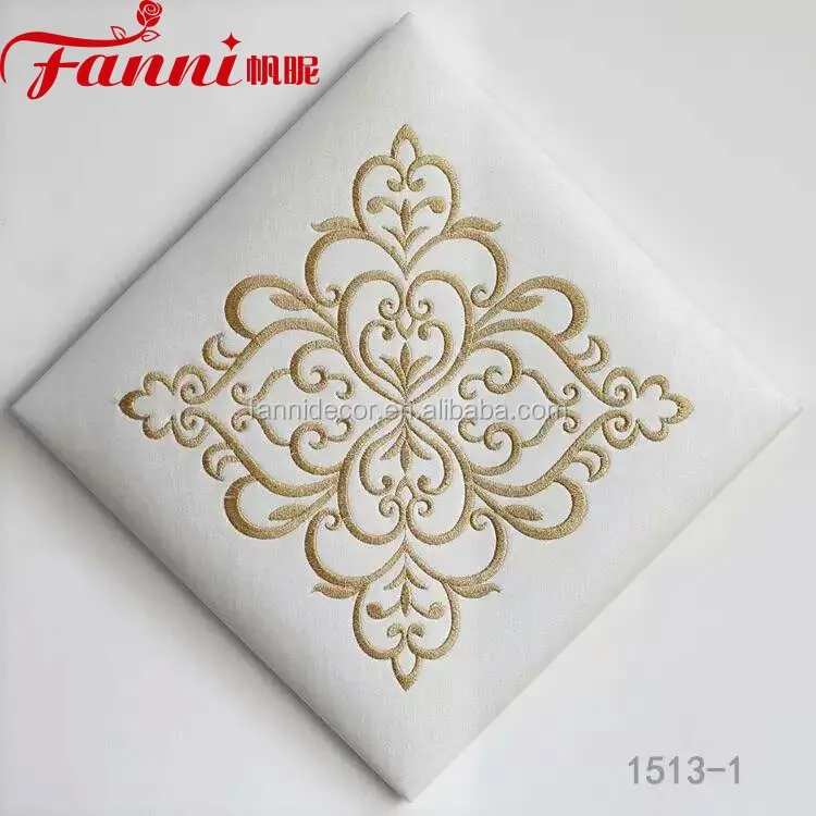 Custom Pattern Embroidered Upholstery Stock Lot Cheap PVC Leather Fabric Gray For Cushion