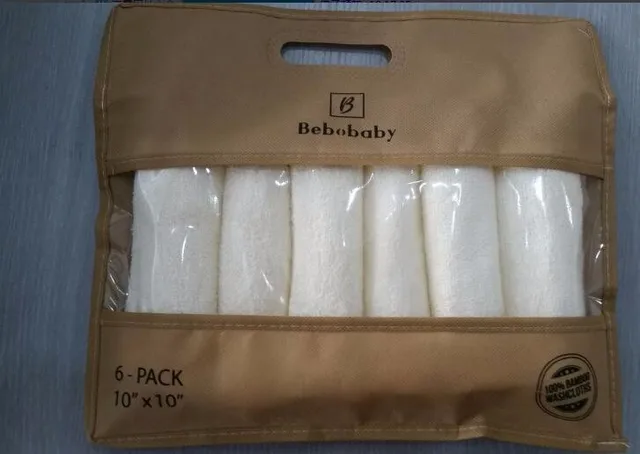 bamboo baby face washers