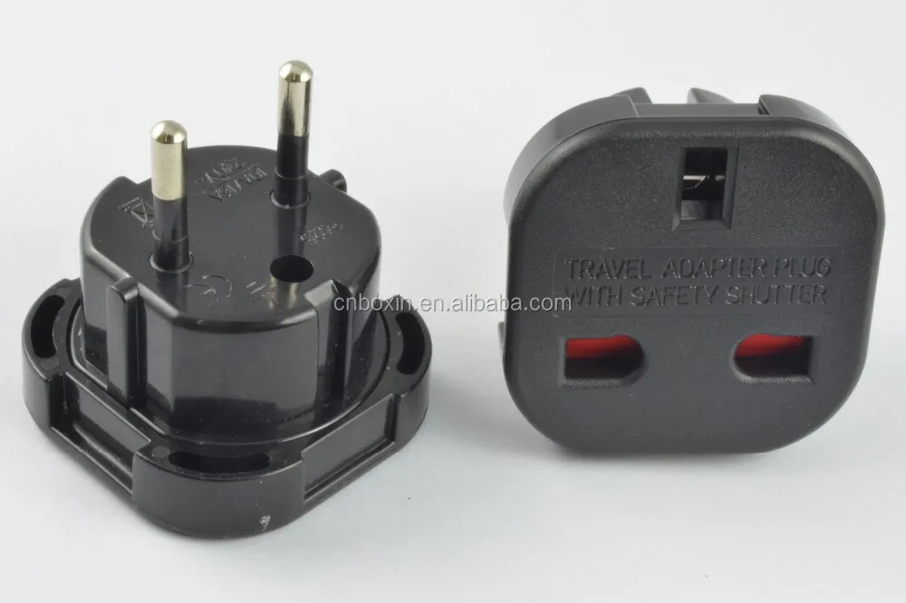 EGYPTE Reizen Adapters uk belangrijkste plug eu 2pin adapter