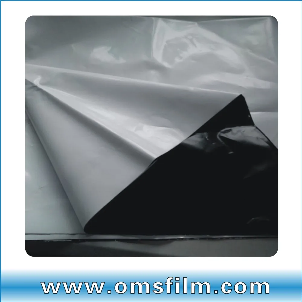 Plastic White And Black Ground Cover Poly Cover Buy Plastic White And