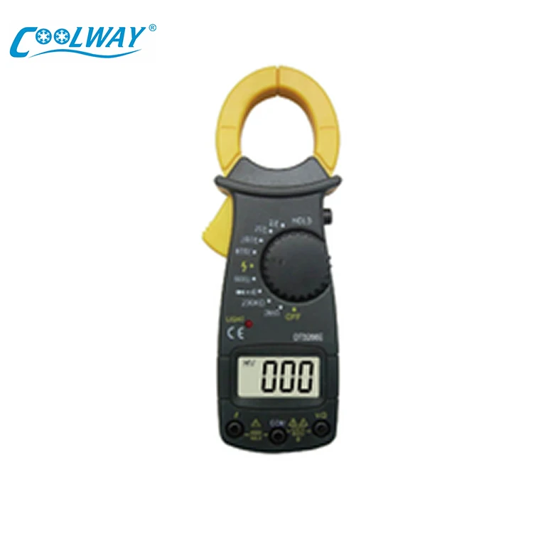China Factory Multi-function Clamp Meter,Multifunction Clamp Meter 600V AC/DC Ohm Current and Voltage Tester