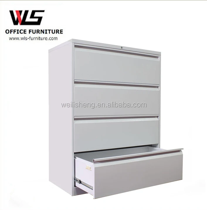 Luoyang Wls High Quality Gloss 2 Drawers Credenza Cabinets