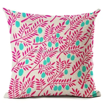 Bojian Etsy Hot Sale Leaf Pillow Covers Kids Throw Pillow Cover