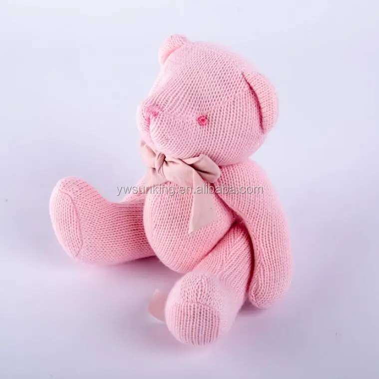 yarn teddy bear