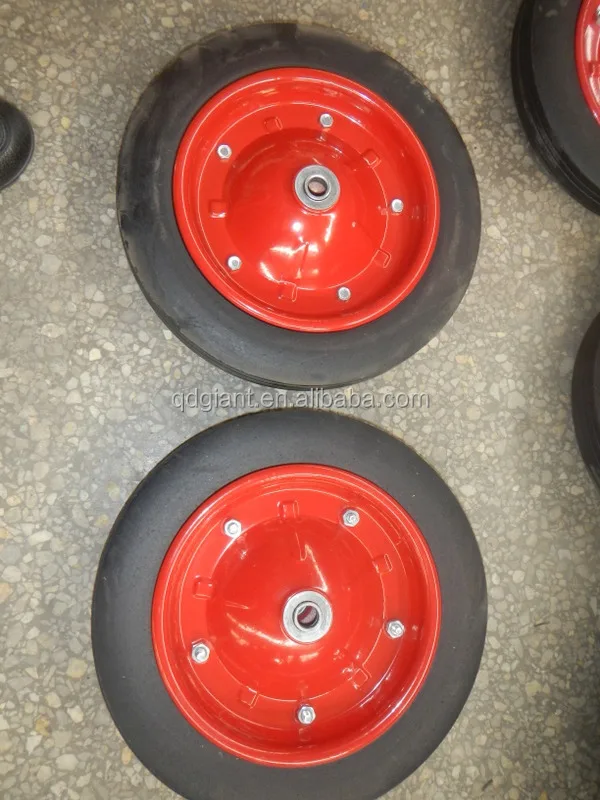 13 inch solid rubber wheel