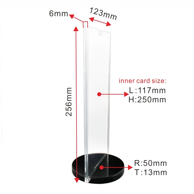 Acrylic Rotating Turntable Circular Display Stand With Round Base Buy