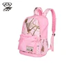 Custom Printed Design Large Ladies Women Backpack Travel Bag