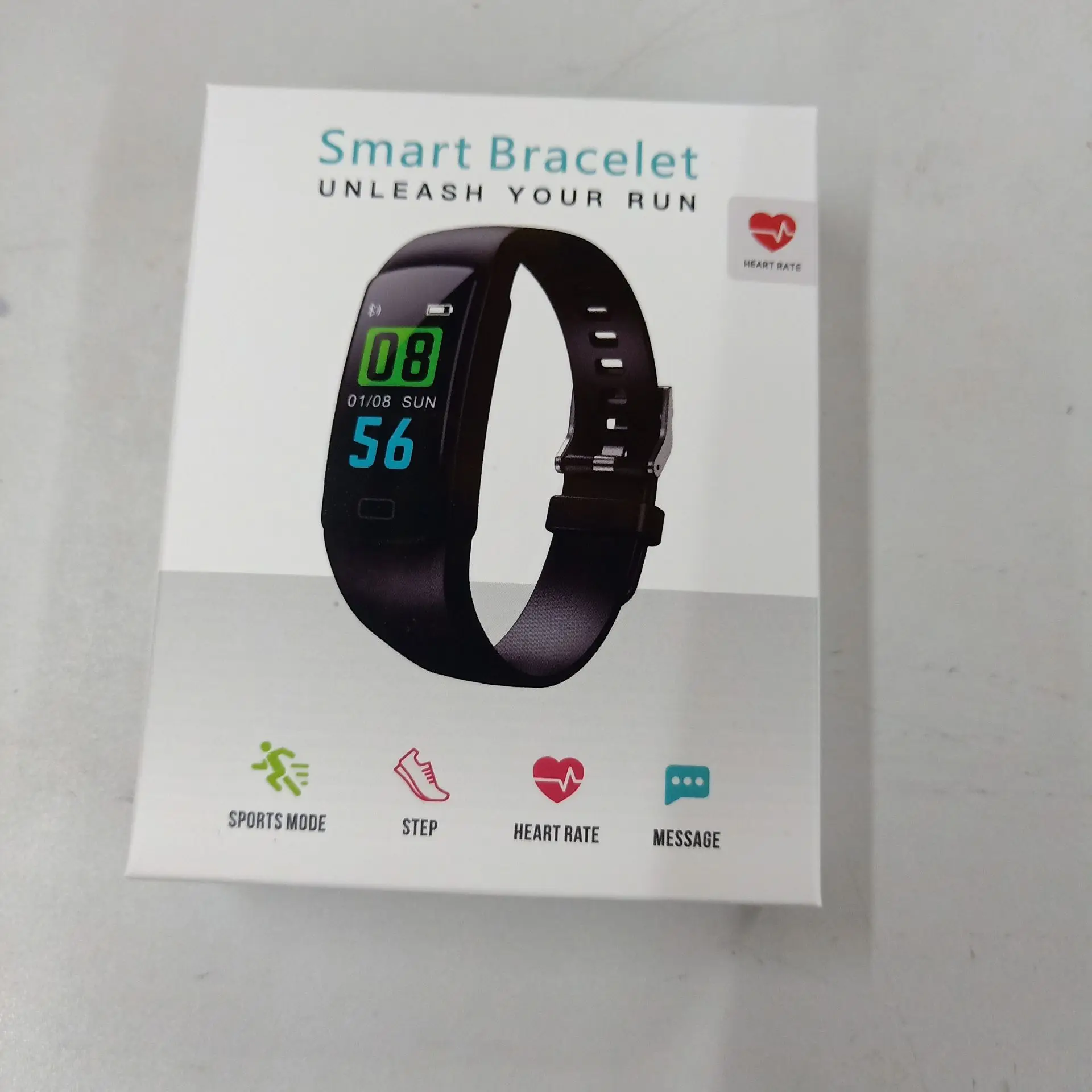 2019 Smart Bracelet Y9 Sport Wristband Heart Rate Monitor Watch ...