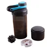 500ML Leak-Proof Seal Nozzle Sport Plastic Water Bottles BPA Free Space Shaker