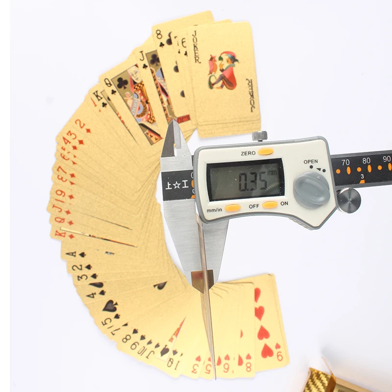 Customized Paper Printed Poker Cards Sets Multiple Size Playing Cards