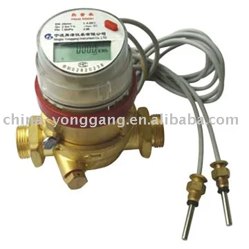 
Detachable single jet heat meter with M-BUS or RS-485 