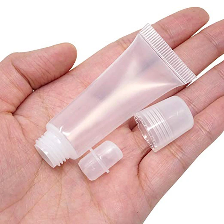 Cosmetic Empty Plastic Lip Gloss Squeeze Tube Container - Buy Lip Gloss ...