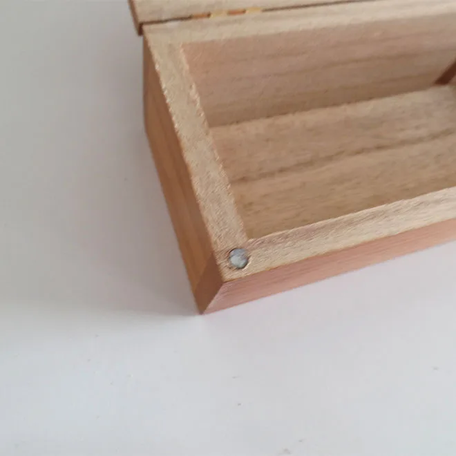 unfinished wooden wine box valentines day gift box